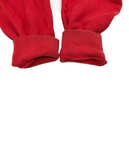 XANDER ZHOU（ザンダーゾウ）XANDER ZHOU (ザンダーゾウ) ハーフジップスウェット レッド サイズ:46の古着・服飾アイテム