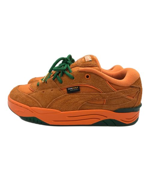 PUMA（プーマ）PUMA (プーマ) CARROTS (キャロッツ) PUMA-180ローカットスニーカー オレンジ×グリーン サイズ:28cmの古着・服飾アイテム