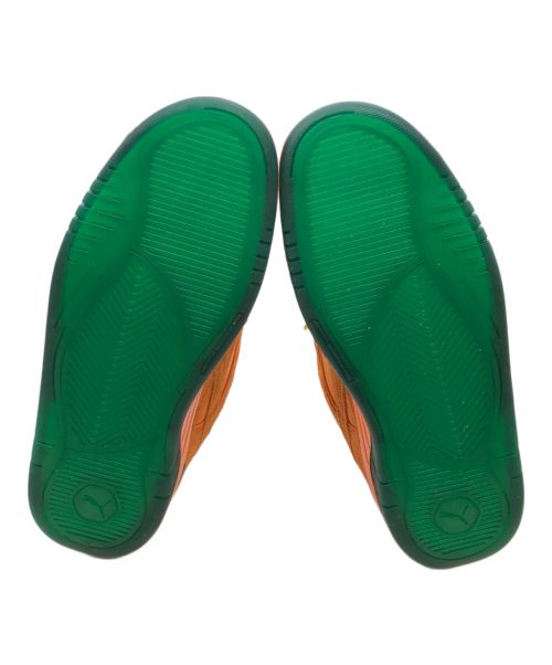PUMA（プーマ）PUMA (プーマ) CARROTS (キャロッツ) PUMA-180ローカットスニーカー オレンジ×グリーン サイズ:28cmの古着・服飾アイテム