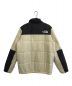 THE NORTH FACE (ザ ノース フェイス) GOSEI PUFFER JACKET ブラック×アイボリー サイズ:SIZE M：8000円
