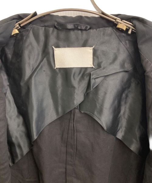 MARTIN MARGIELA（マルタン・マルジェラ）MARTIN MARGIELA (マルタン・マルジェラ) ステンカラーコート ブラック サイズ:38の古着・服飾アイテム