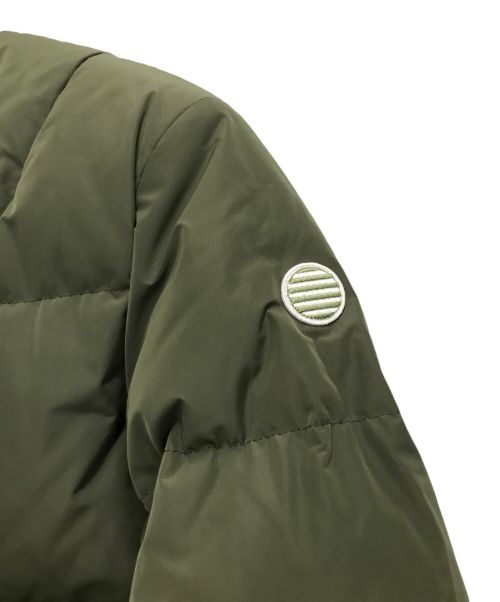BORDERS at BALCONY（ボーダーズアットバルコニー）BORDERS at BALCONY (ボーダーズアットバルコニー) DOUBLE BUTTONED DOWN COAT オリーブ サイズ:36の古着・服飾アイテム