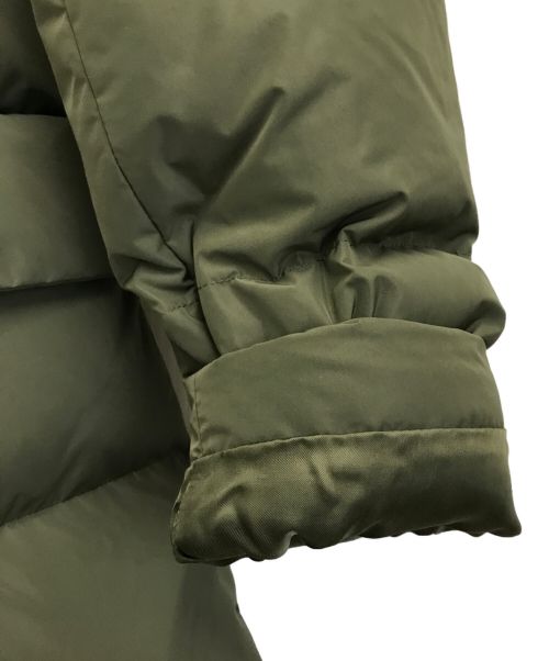 BORDERS at BALCONY（ボーダーズアットバルコニー）BORDERS at BALCONY (ボーダーズアットバルコニー) DOUBLE BUTTONED DOWN COAT オリーブ サイズ:36の古着・服飾アイテム