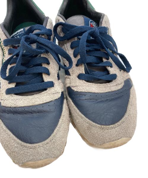 REEBOK CLASSIC（リーボック クラシック）REEBOK CLASSIC (リーボック クラシック) BRAIN DEAD (ブレインデッド) BEAMS (ビームス) CL LEATHER BD グレー×ネイビー サイズ:27.5の古着・服飾アイテム