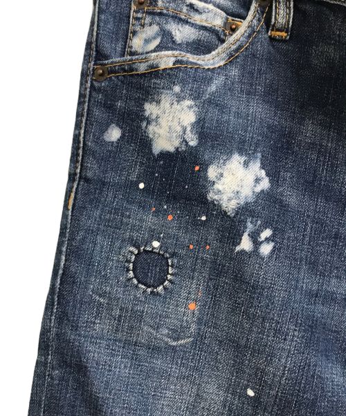 DSQUARED2（ディースクエアード）DSQUARED2 (ディースクエアード) Cool guy jean インディゴ サイズ:44の古着・服飾アイテム