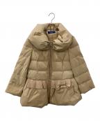 M'S GRACYエムズグレイシー）の古着「ダウンコート」｜ベージュ
