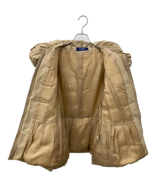 M'S GRACY（エムズグレイシー）M'S GRACY (エムズグレイシー) ダウンコート ベージュ サイズ:42の古着・服飾アイテム