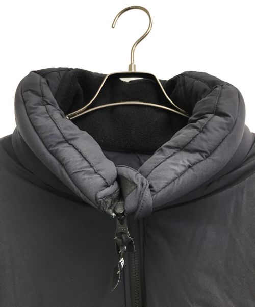 and wander（アンドワンダー）and wander (アンドワンダー) top fleece coat ブラック サイズ:L/XLの古着・服飾アイテム