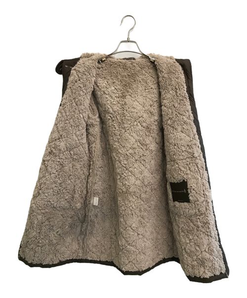 MACKINTOSH（マッキントッシュ）MACKINTOSH (マッキントッシュ) キルティングフーデッドコート ブラウン サイズ:36の古着・服飾アイテム