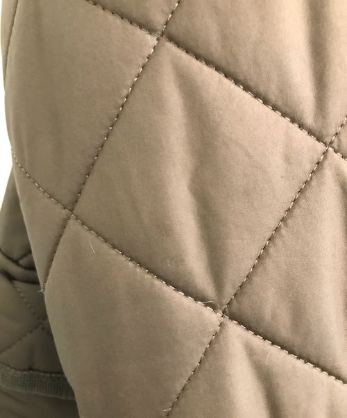 MACKINTOSH（マッキントッシュ）MACKINTOSH (マッキントッシュ) キルティングフーデッドコート ブラウン サイズ:36の古着・服飾アイテム