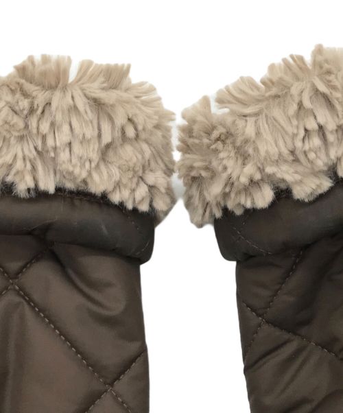 MACKINTOSH（マッキントッシュ）MACKINTOSH (マッキントッシュ) キルティングフーデッドコート ブラウン サイズ:36の古着・服飾アイテム