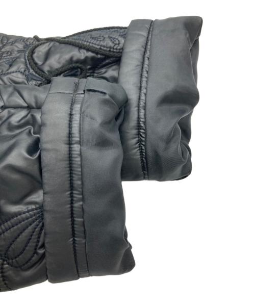 OLLEBOREBLA（アルベロベロ）OLLEBOREBLA (アルベロベロ) 刺繍ダウンジャケット ブラック サイズ:不明の古着・服飾アイテム