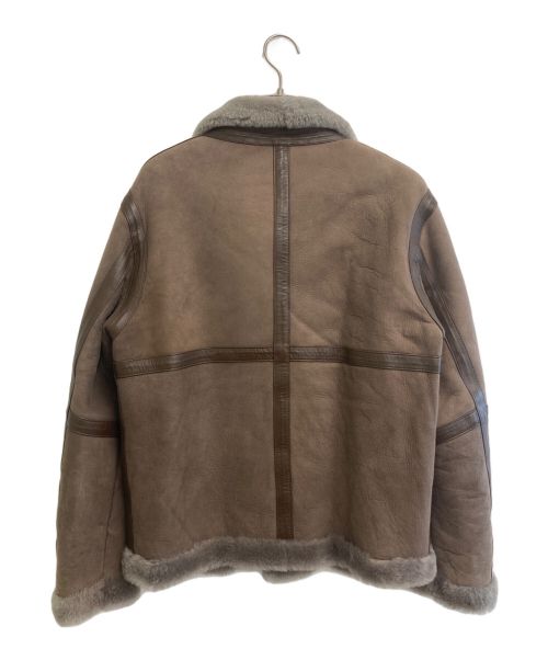 CoSTUME NATIONAL HOMME（コスチューム ナショナル オム）CoSTUME NATIONAL HOMME (コスチューム ナショナル オム) B-3ムートンコート ブラウン サイズ:Mの古着・服飾アイテム