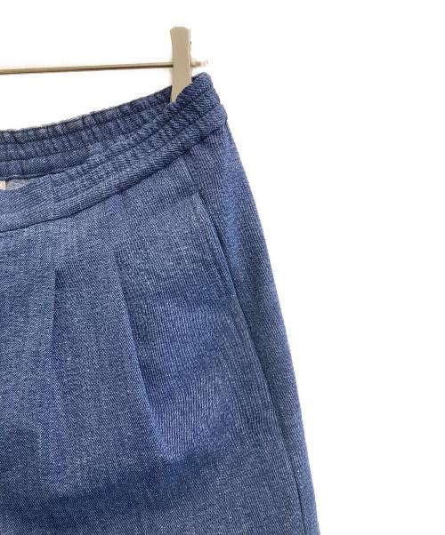 EMPORIO ARMANI（エンポリオアルマーニ）EMPORIO ARMANI (エンポリオアルマーニ) ライトタックスラックス ブルー サイズ:48の古着・服飾アイテム