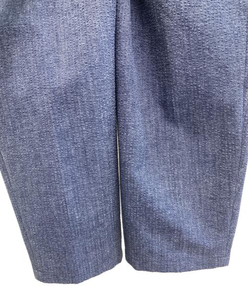 EMPORIO ARMANI（エンポリオアルマーニ）EMPORIO ARMANI (エンポリオアルマーニ) ライトタックスラックス ブルー サイズ:48の古着・服飾アイテム