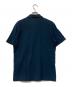 PRADA SPORTS (プラダスポーツ) ロゴプレートポロシャツ ネイビー サイズ:S：7000円