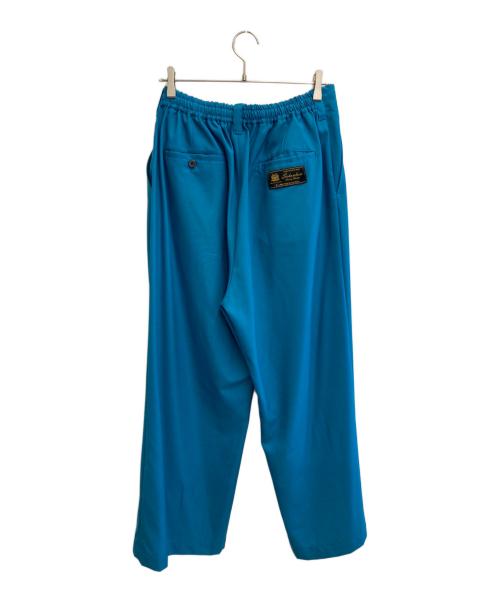 MAISON SPECIAL（メゾンスペシャル）MAISON SPECIAL (メゾンスペシャル) ションヘルツイルツータックワイドパンツ ブルー サイズ:2の古着・服飾アイテム