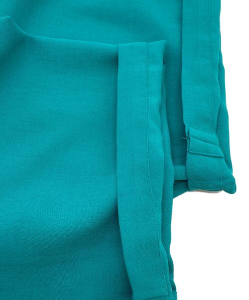 MAISON SPECIAL（メゾンスペシャル）MAISON SPECIAL (メゾンスペシャル) プライムオーバー半袖シャツ ブルー サイズ:02の古着・服飾アイテム