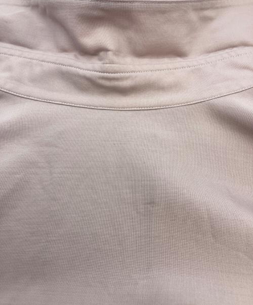 MAISON SPECIAL（メゾンスペシャル）MAISON SPECIAL (メゾンスペシャル) レダアクティブ ウォッシャブルウールプライムオーバーレギュラーシャツ ピンク サイズ:02の古着・服飾アイテム