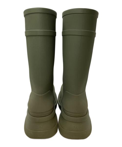 BALENCIAGA（バレンシアガ）BALENCIAGA (バレンシアガ) CROCS BOOTS カーキ サイズ:42の古着・服飾アイテム