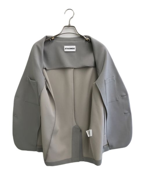 ATTACHMENT（アタッチメント）ATTACHMENT (アタッチメント) カラーレスジャケット グレー サイズ:1の古着・服飾アイテム