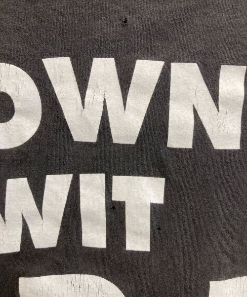 Hanes（ヘインズ）Hanes (ヘインズ) バンドTシャツ ブラック サイズ:Lの古着・服飾アイテム