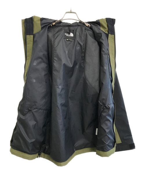 THE NORTH FACE（ザ ノース フェイス）THE NORTH FACE (ザ ノース フェイス) Mountain Light Jacket カーキ×ブラック サイズ:L 未使用品の古着・服飾アイテム