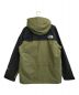 THE NORTH FACE (ザ ノース フェイス) Mountain Light Jacket カーキ×ブラック サイズ:L 未使用品：20000円