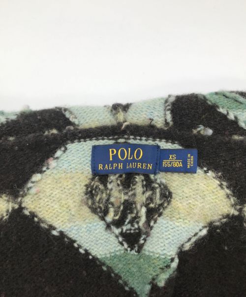 POLO RALPH LAUREN（ポロ・ラルフローレン）POLO RALPH LAUREN (ポロ・ラルフローレン) ネイティブ柄ジャケット ブラウン×ブルー サイズ:SIZE XSの古着・服飾アイテム