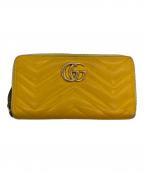 GUCCIグッチ）の古着「長財布」｜イエロー