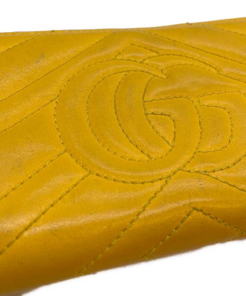 GUCCI（グッチ）GUCCI (グッチ) 長財布 イエローの古着・服飾アイテム