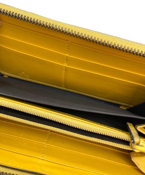 GUCCI（グッチ）GUCCI (グッチ) 長財布 イエローの古着・服飾アイテム