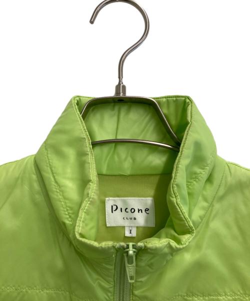 PICONE CLUB（ピッコーネクラブ）PICONE CLUB (ピッコーネクラブ) 中綿ジャケット グリーン サイズ:1の古着・服飾アイテム