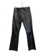The MODザモッド）の古着「レザーパンツ」｜ブラック