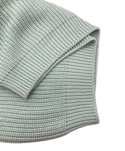 BATONER（バトナ―）BATONER (バトナ―) 6(ROKU) BEAUTY&YOUTH (ロク ビューティーアンドユース) クルーネックニット ミント サイズ:フリーの古着・服飾アイテム