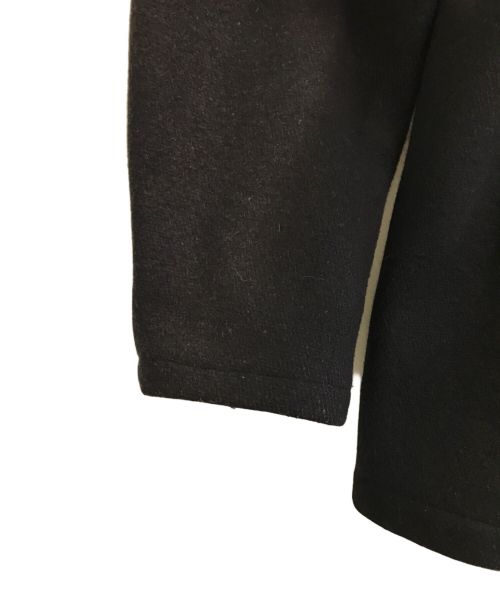 Schott（ショット）Schott (ショット) レザーベルトメルトンコート ブラック サイズ:40の古着・服飾アイテム