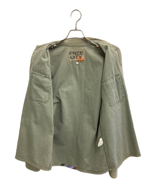 FREECITY（フリーシティー）FREECITY (フリーシティー) ミリタリージャケット カーキ サイズ:3の古着・服飾アイテム