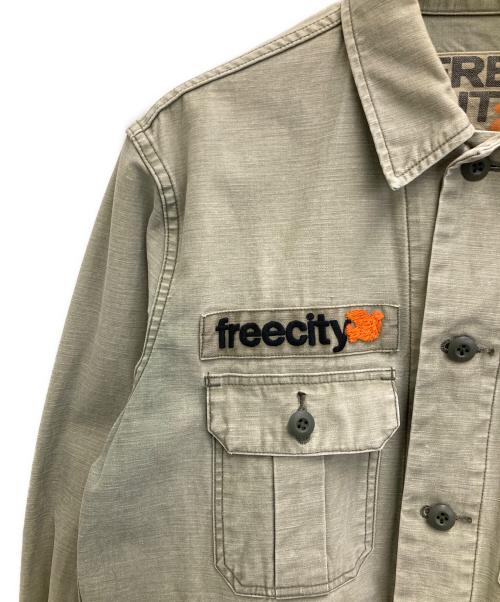 FREECITY（フリーシティー）FREECITY (フリーシティー) ミリタリージャケット カーキ サイズ:3の古着・服飾アイテム