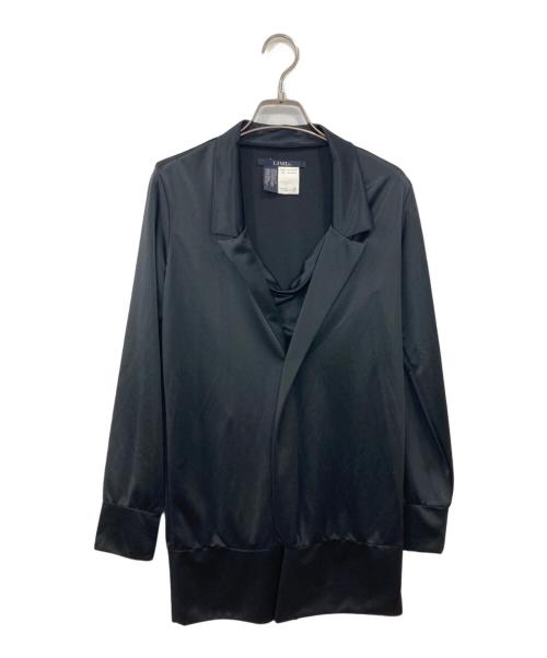 LIMI feu（リミフゥ）LIMI feu (リミフゥ) デザインブラウス ブラック サイズ:Ｓの古着・服飾アイテム