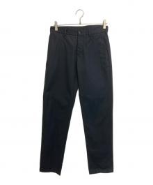 Maison Martin Margiela（メゾンマルタンマルジェラ）の古着「ボタンフライコットンチノパンツ」｜ブラック