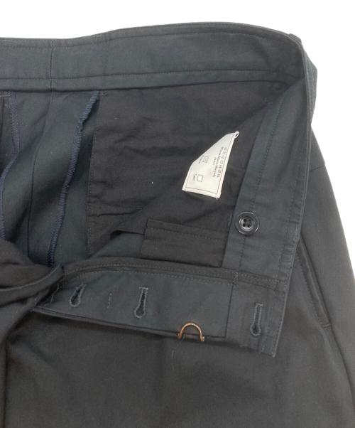 Maison Martin Margiela（メゾンマルタンマルジェラ）Maison Martin Margiela (メゾンマルタンマルジェラ) ボタンフライコットンチノパンツ ブラック サイズ:44の古着・服飾アイテム