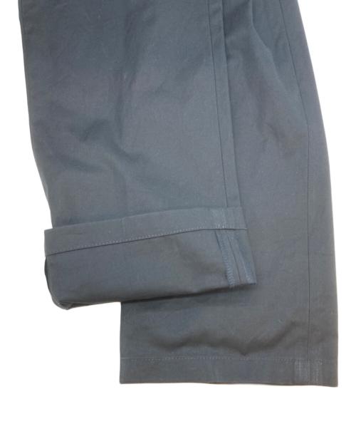 Maison Martin Margiela（メゾンマルタンマルジェラ）Maison Martin Margiela (メゾンマルタンマルジェラ) ボタンフライコットンチノパンツ ブラック サイズ:44の古着・服飾アイテム