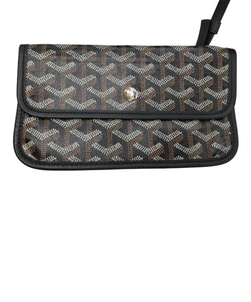 GOYARD（ゴヤール）GOYARD (ゴヤール) サンルイPM ブラウン×ブラックの古着・服飾アイテム