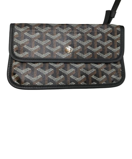 GOYARD（ゴヤール）GOYARD (ゴヤール) サンルイPM ブラウン×ブラックの古着・服飾アイテム