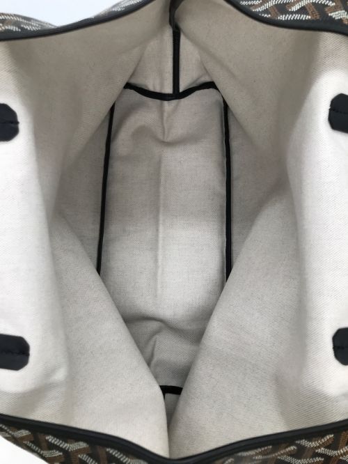 GOYARD（ゴヤール）GOYARD (ゴヤール) サンルイPM ブラウン×ブラックの古着・服飾アイテム