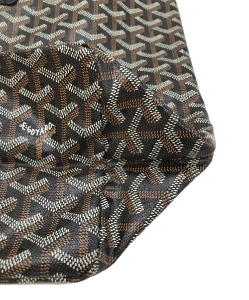 GOYARD（ゴヤール）GOYARD (ゴヤール) サンルイPM ブラウン×ブラックの古着・服飾アイテム