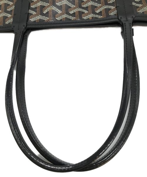 GOYARD（ゴヤール）GOYARD (ゴヤール) サンルイPM ブラウン×ブラックの古着・服飾アイテム