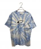 OAKLEY×Saturdays NYCオークリー×サタデーズ ニューヨーク）の古着「タイダイTシャツ」｜ブルー×ホワイト