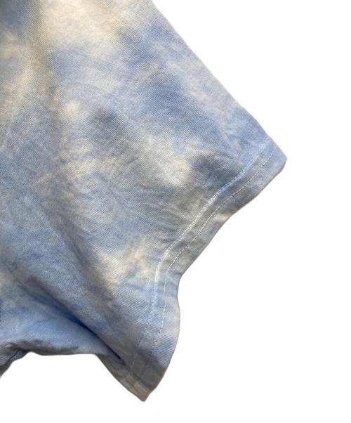 OAKLEY（オークリー）OAKLEY (オークリー) Saturdays NYC (サタデーズ ニューヨーク) タイダイTシャツ ブルー×ホワイト サイズ:Ⅼの古着・服飾アイテム