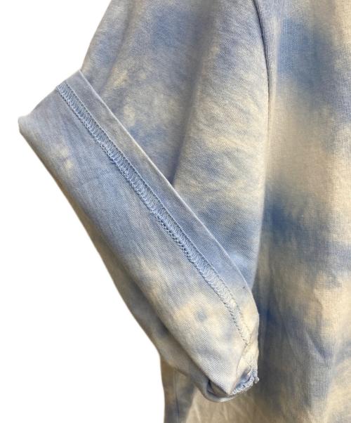 OAKLEY（オークリー）OAKLEY (オークリー) Saturdays NYC (サタデーズ ニューヨーク) タイダイTシャツ ブルー×ホワイト サイズ:Ⅼの古着・服飾アイテム